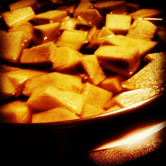 Cooking turnip (rutabaga)