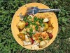 Trout dinner