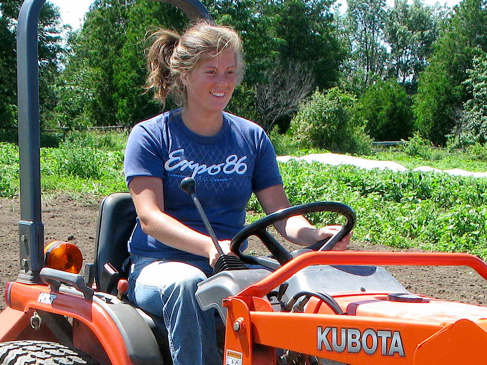 First time rototilling First time rototilling