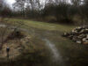 Only traces of snow in the landscape