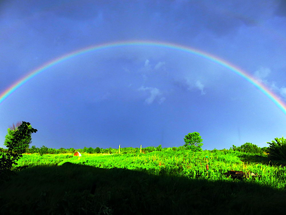 Full arc rainbow